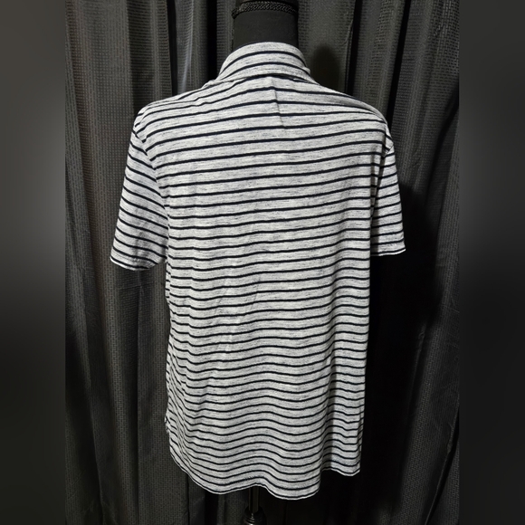 Men's Cape Juby striped polo size large - Picture 2 of 3